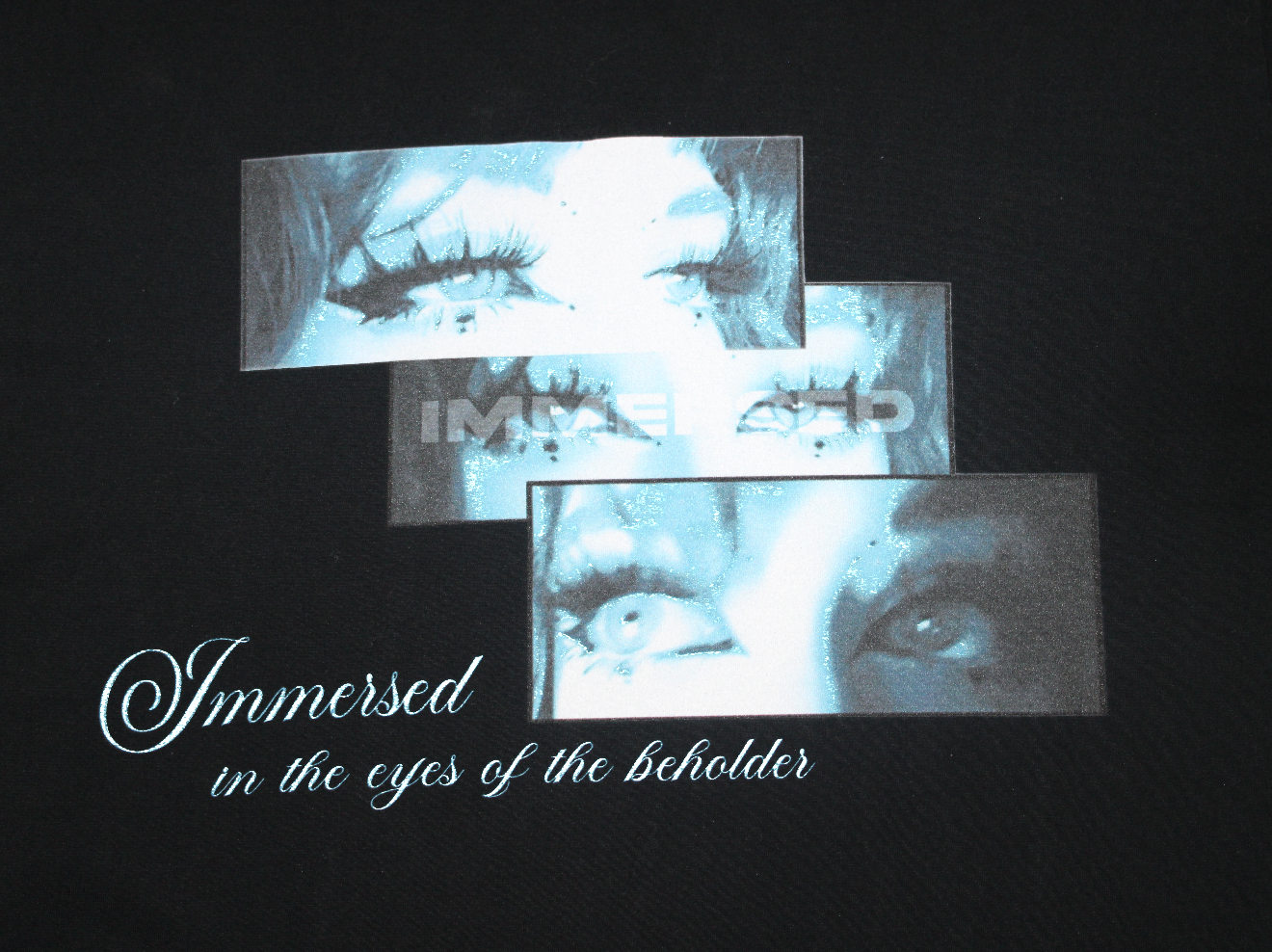 “within the eyes”